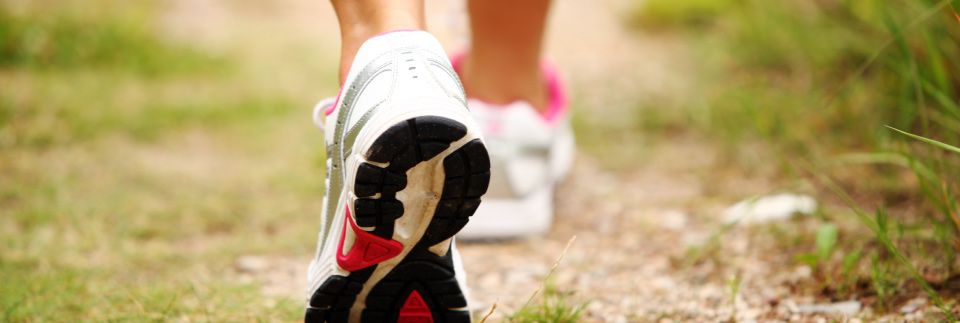 semelle d'un soulier de course - déviation du pied